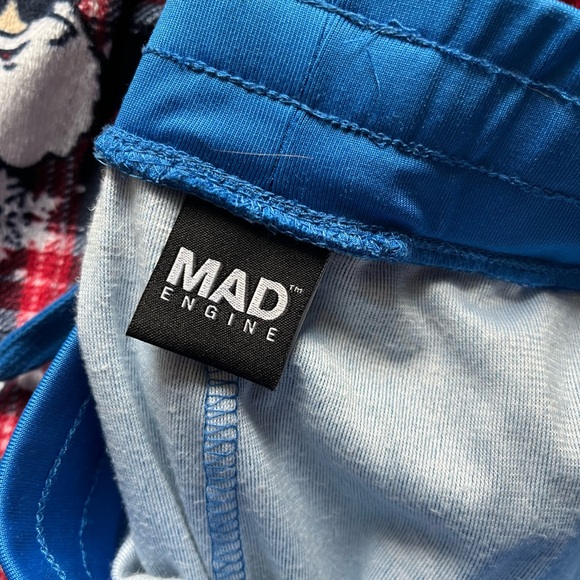 2 Pairs XL Christmas Santa Snowman Comfy Sleep Pj Pants - Picture 3 of 5